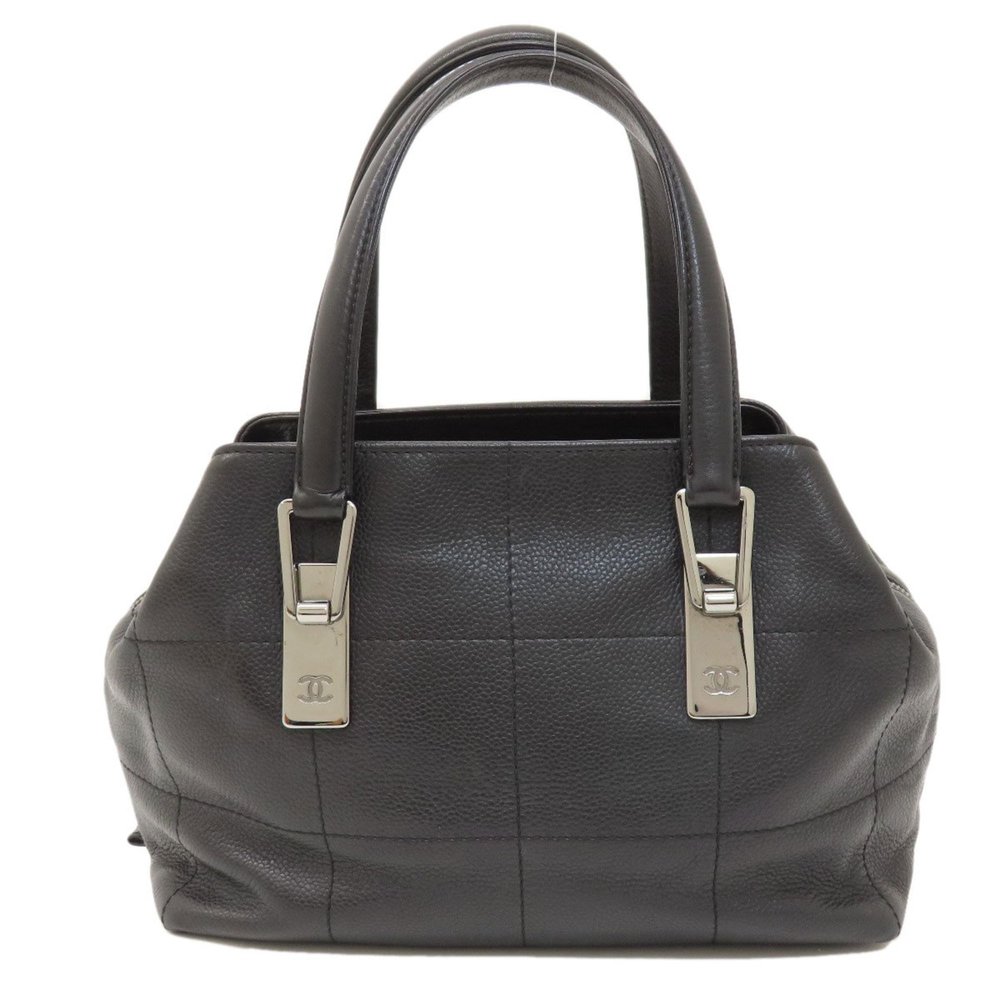 CHANEL Chocolate Bar Handbag Calf Leather Women's - Picture 2 of 11